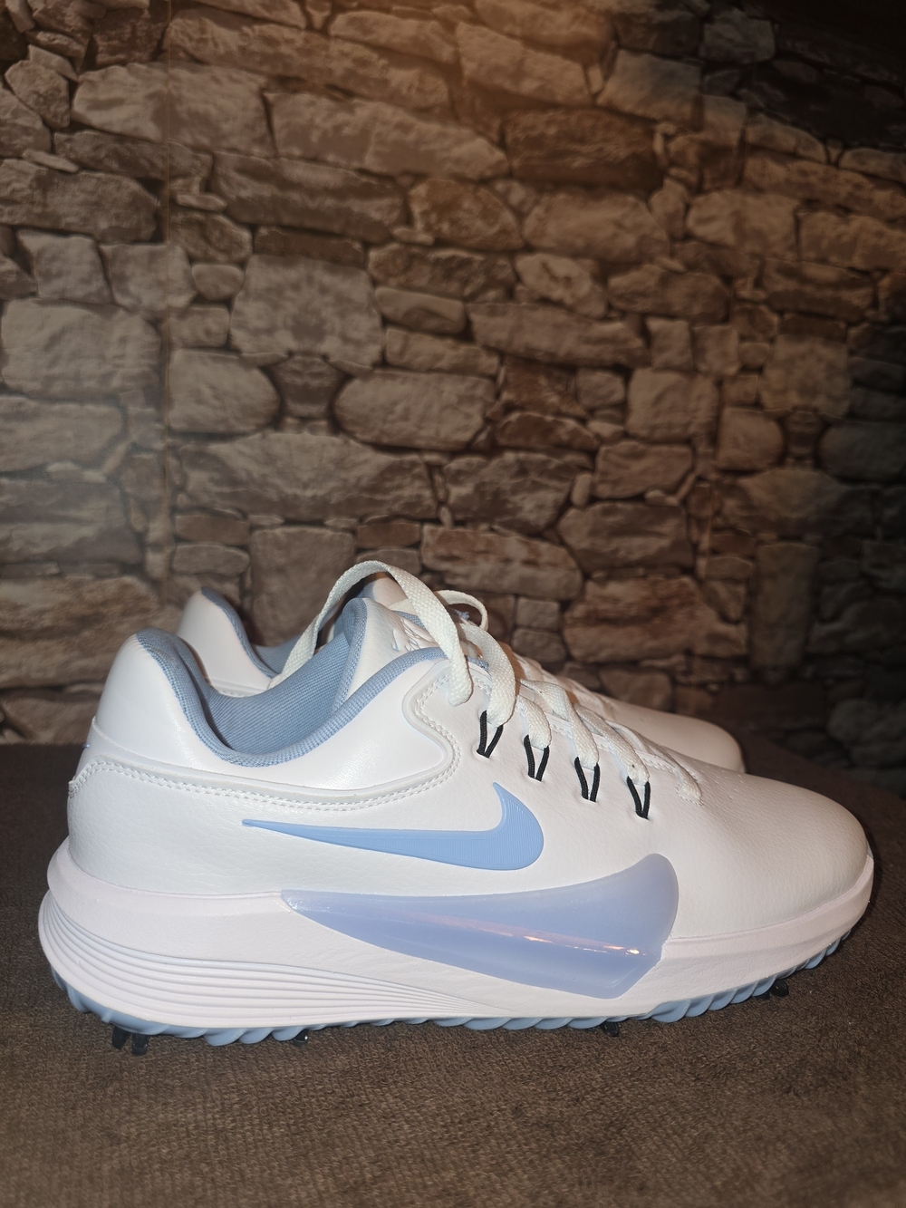 Nike Victory Pro 4 Golf Shoes White Blue Nby HM9220-101